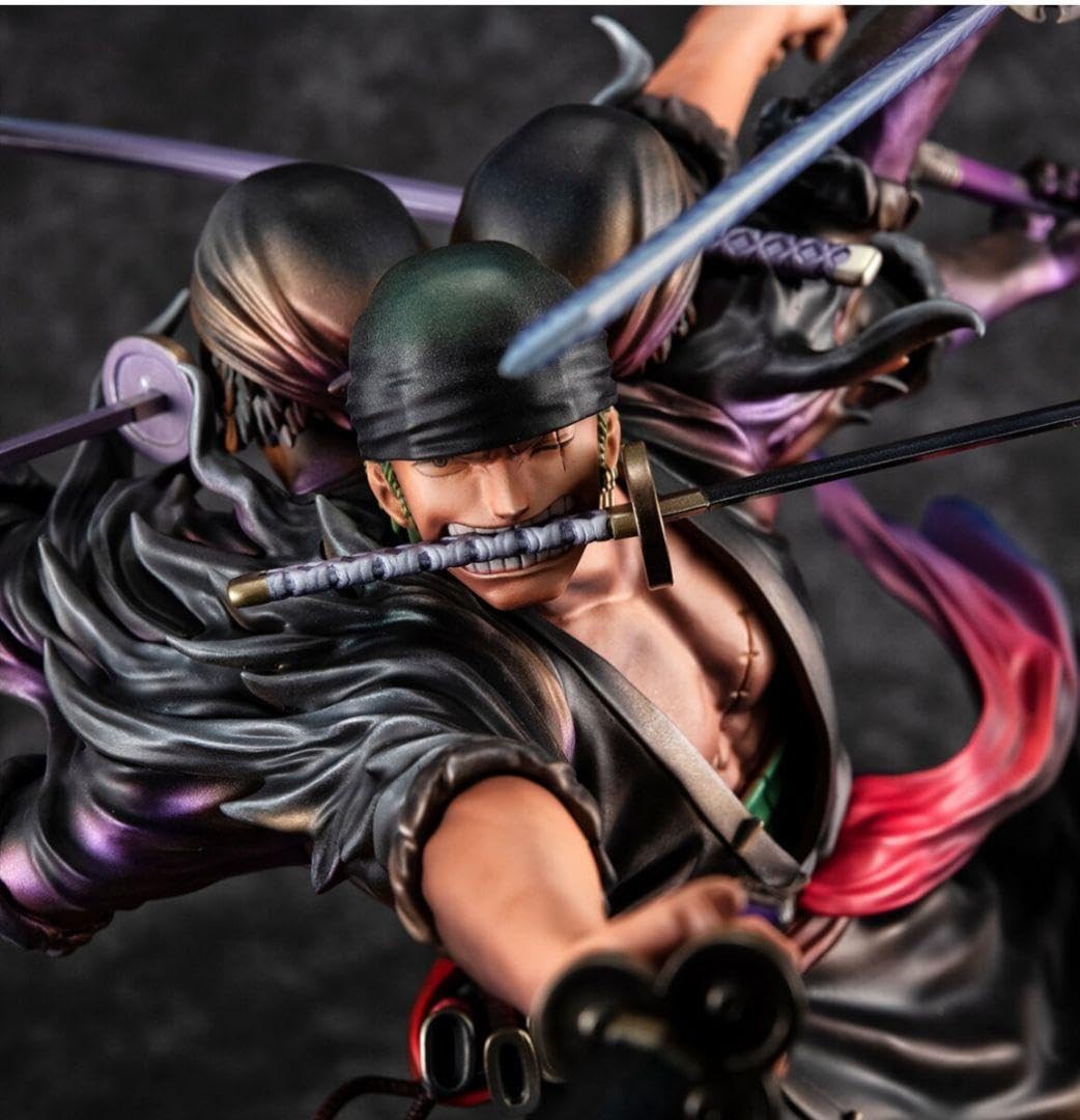 新品未開封 ワンピース POP 火災のキング & ゾロ 阿修羅 フィギュア 気迫あふれる姿は必見！『ワンピース』火災のキングのフィギュア